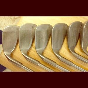 PING® Eye 2 Plus-No Plus Irons 3-LW, Blue, M Stiff